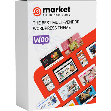 Customize - eMarket - Multi Vendor MarketPlace WooCommerce WordPress Theme