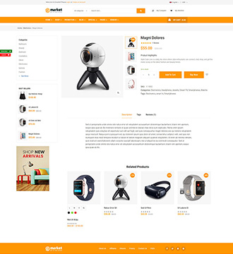 Home page 42 - eMarket - Multi Vendor MarketPlace WooCommerce WordPress Theme