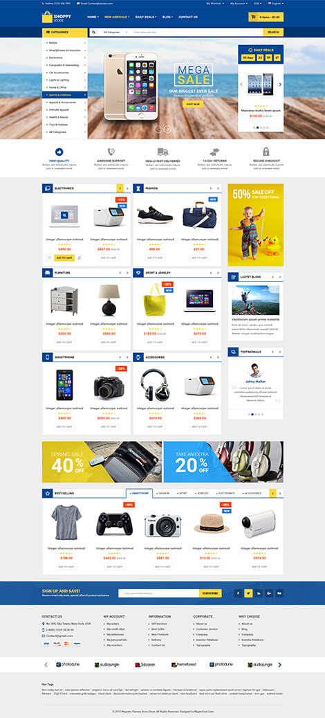 ShoppyStore 2 - Best Responsive Multi Purpose WooCommerce WordPress Theme
