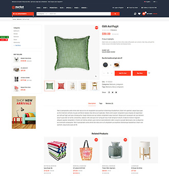 eMarket - Multi Vendor MarketPlace WooCommerce WordPress Theme