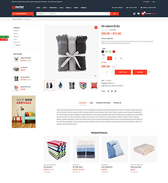 eMarket - Multi Vendor MarketPlace WooCommerce WordPress Theme