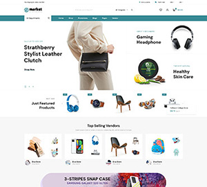 Home page 14 - eMarket - Multi Vendor MarketPlace WooCommerce WordPress Theme