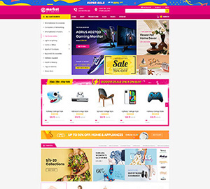Home page 16 - eMarket - Multi Vendor MarketPlace WooCommerce WordPress Theme