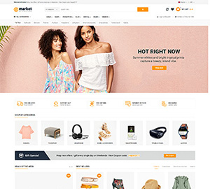 Home page 2 - eMarket - Multi Vendor MarketPlace WooCommerce WordPress Theme