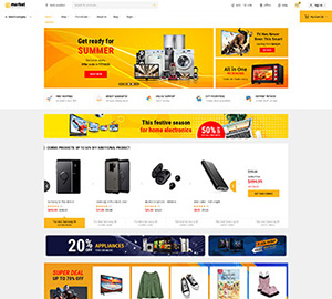 Home page 23 - eMarket - Multi Vendor MarketPlace WooCommerce WordPress Theme