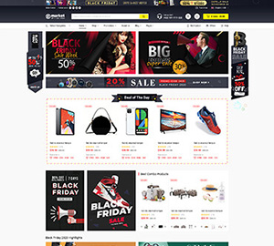 Home page 26 - eMarket - Multi Vendor MarketPlace WooCommerce WordPress Theme