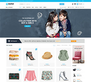 Home page 4 - eMarket - Multi Vendor MarketPlace WooCommerce WordPress Theme