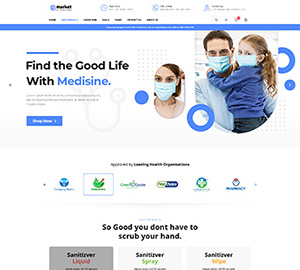 Home page 44 - eMarket - Multi Vendor MarketPlace WooCommerce WordPress Theme