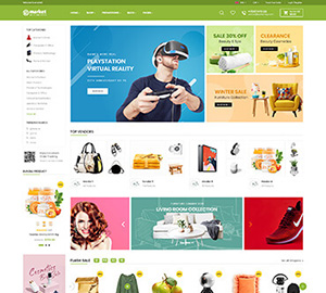 Home page 5 - eMarket - Multi Vendor MarketPlace WooCommerce WordPress Theme