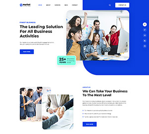 Home page 50 - eMarket - Professional and Business Elementor WordPress Theme