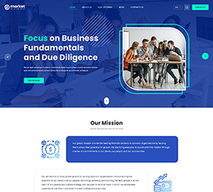 Home page 52 - eMarket - Professional and Business Elementor WordPress Theme