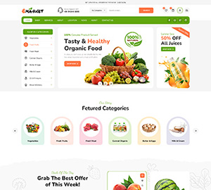 Home page 55 - eMarket - Professional and Business Elementor WordPress Theme