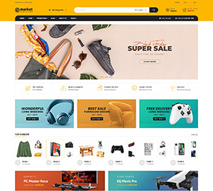 Home page 7 - eMarket - Multi Vendor MarketPlace WooCommerce WordPress Theme