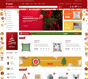 Home Christmas - eMarket - Multi Vendor MarketPlace WooCommerce WordPress Theme