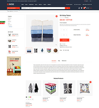 eMarket - Multi Vendor MarketPlace WooCommerce WordPress Theme