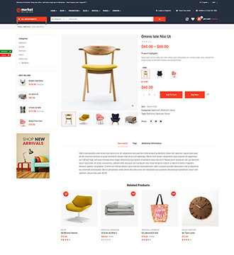 eMarket - Multi Vendor MarketPlace WooCommerce WordPress Theme