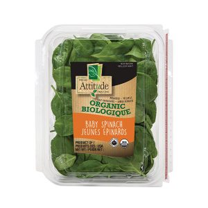Fresh Attitude Organic Baby Spinach