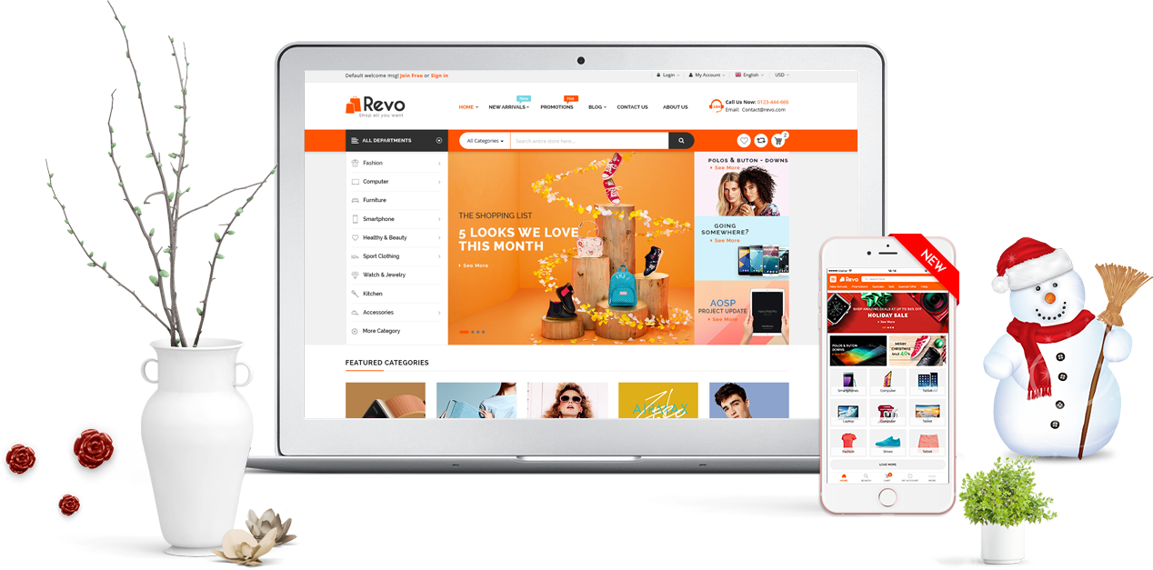 SW Revo - Premium Responsive WordPress Theme