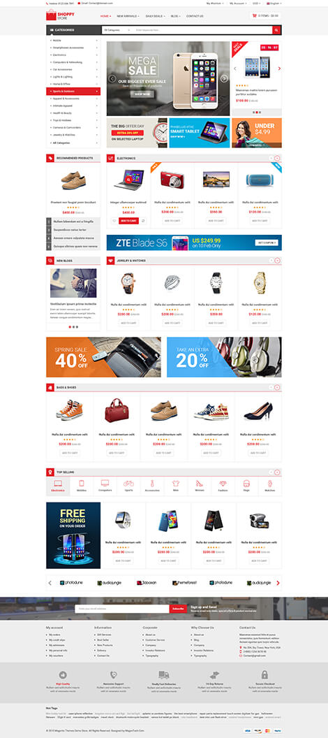 ShoppyStore - Best Responsive Multi Purpose WooCommerce WordPress Theme