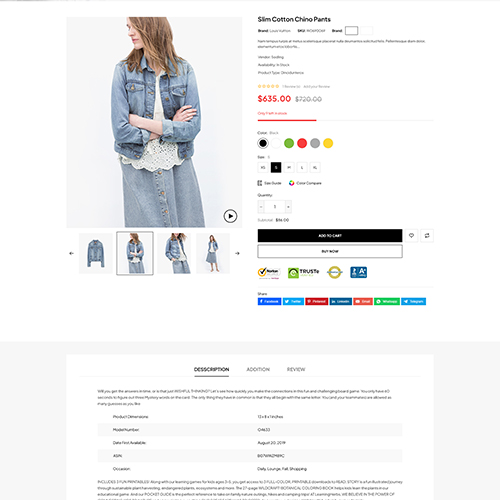 Single Product Default - XTore | Multipurpose Woocommerce Wordpress Theme| WPThemeGo