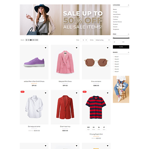 Shop Right Sidebar - XTore | Multipurpose Woocommerce Wordpress Theme| WPThemeGo